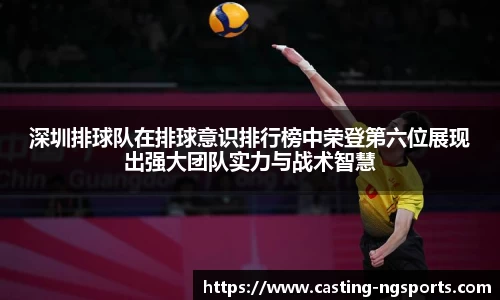 深圳排球队在排球意识排行榜中荣登第六位展现出强大团队实力与战术智慧